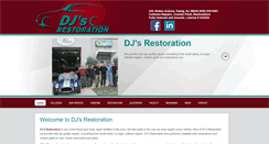 Desktop Screenshot of djsrestoration.com